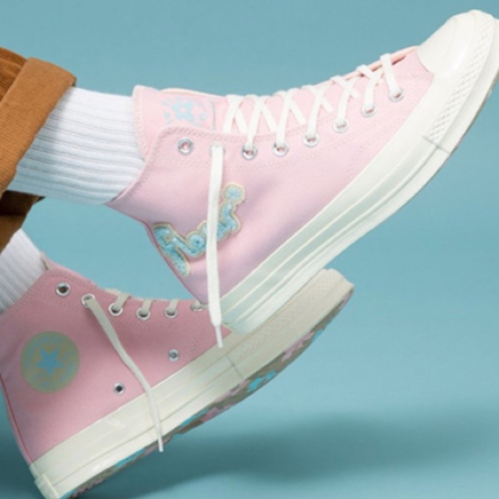 Tyler the creator Pink converse